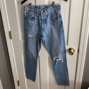 Levis 501 Skinny jeans
